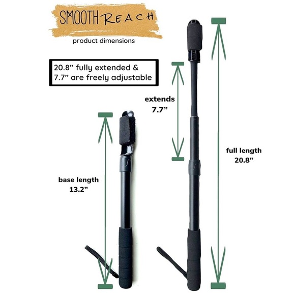 Smooth Reach Long Razor Extension Handle - Picture 3 of 8